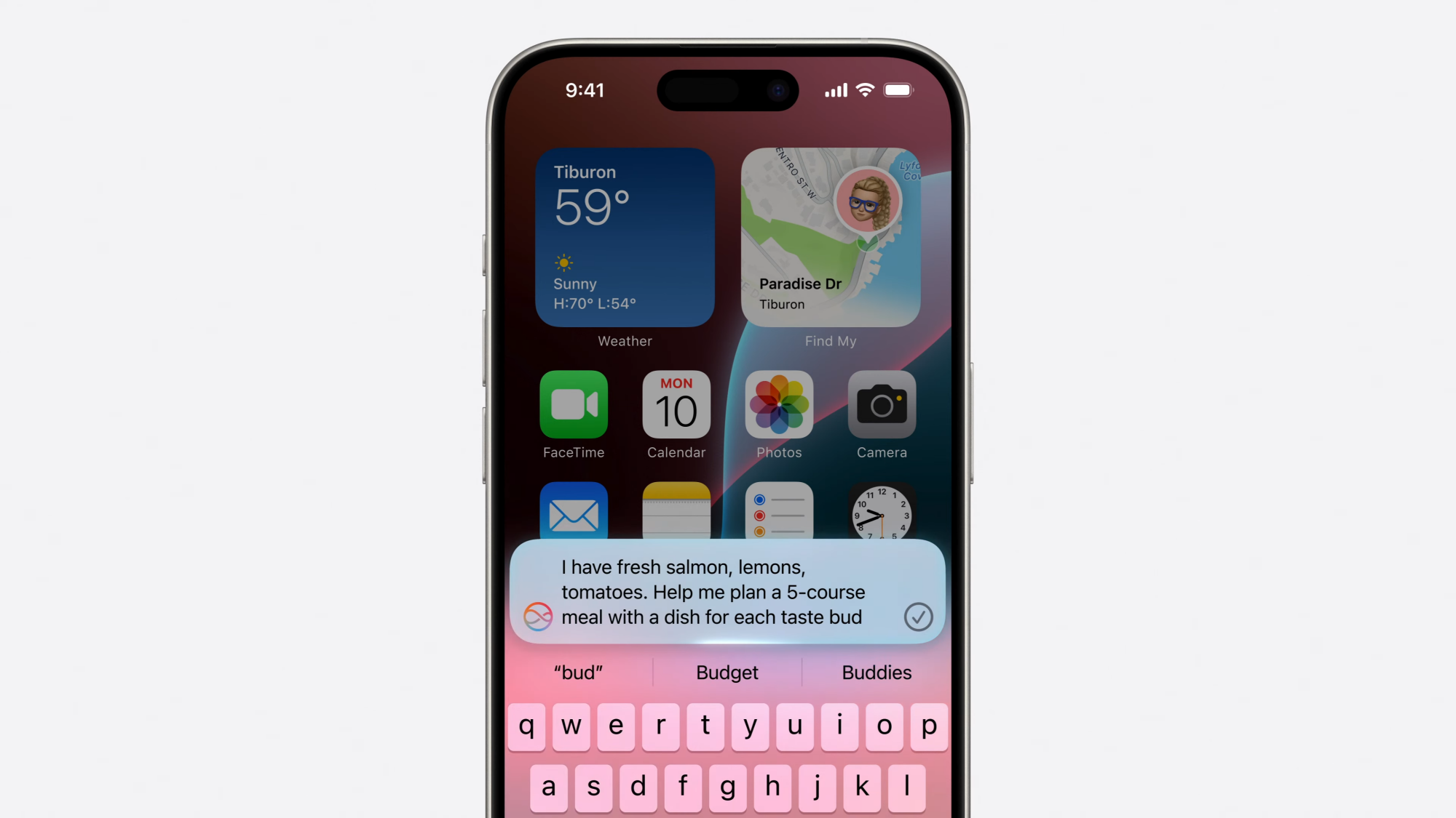 Siri demo at WWDC 2024