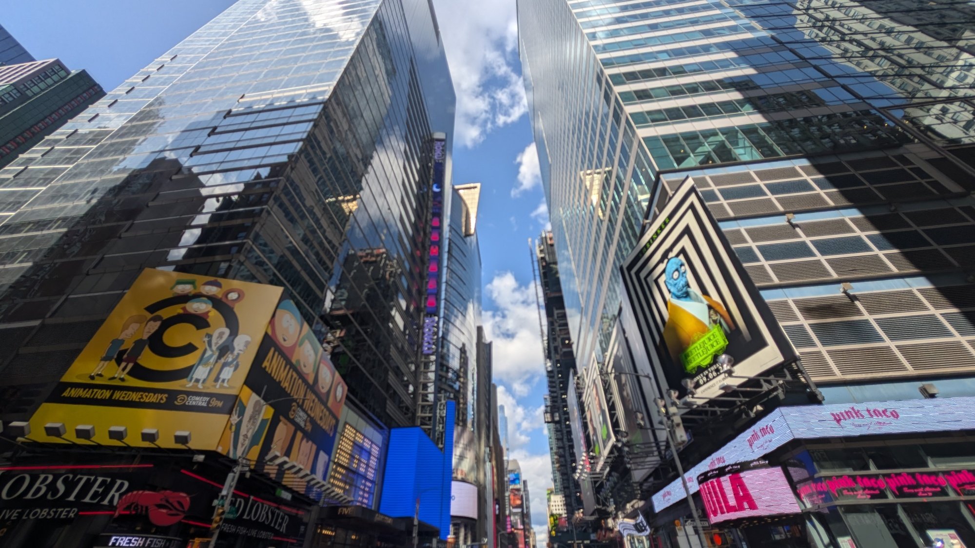 Times Square NYC shot