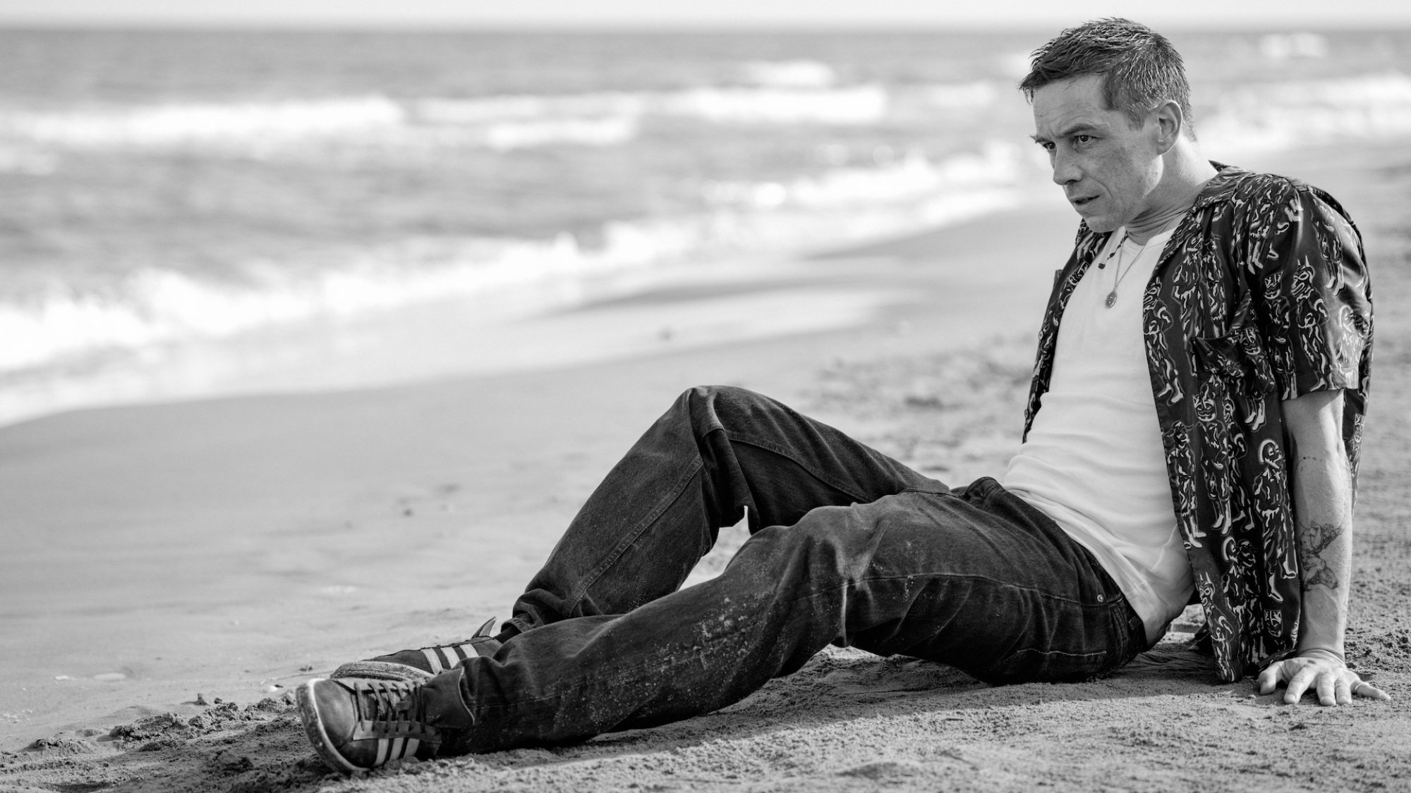 Killian Scott as Orpheus in "Kaos."