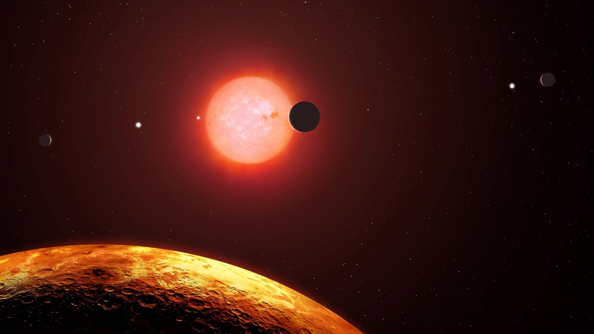 Rocky planets orbiting the TRAPPIST-1 star