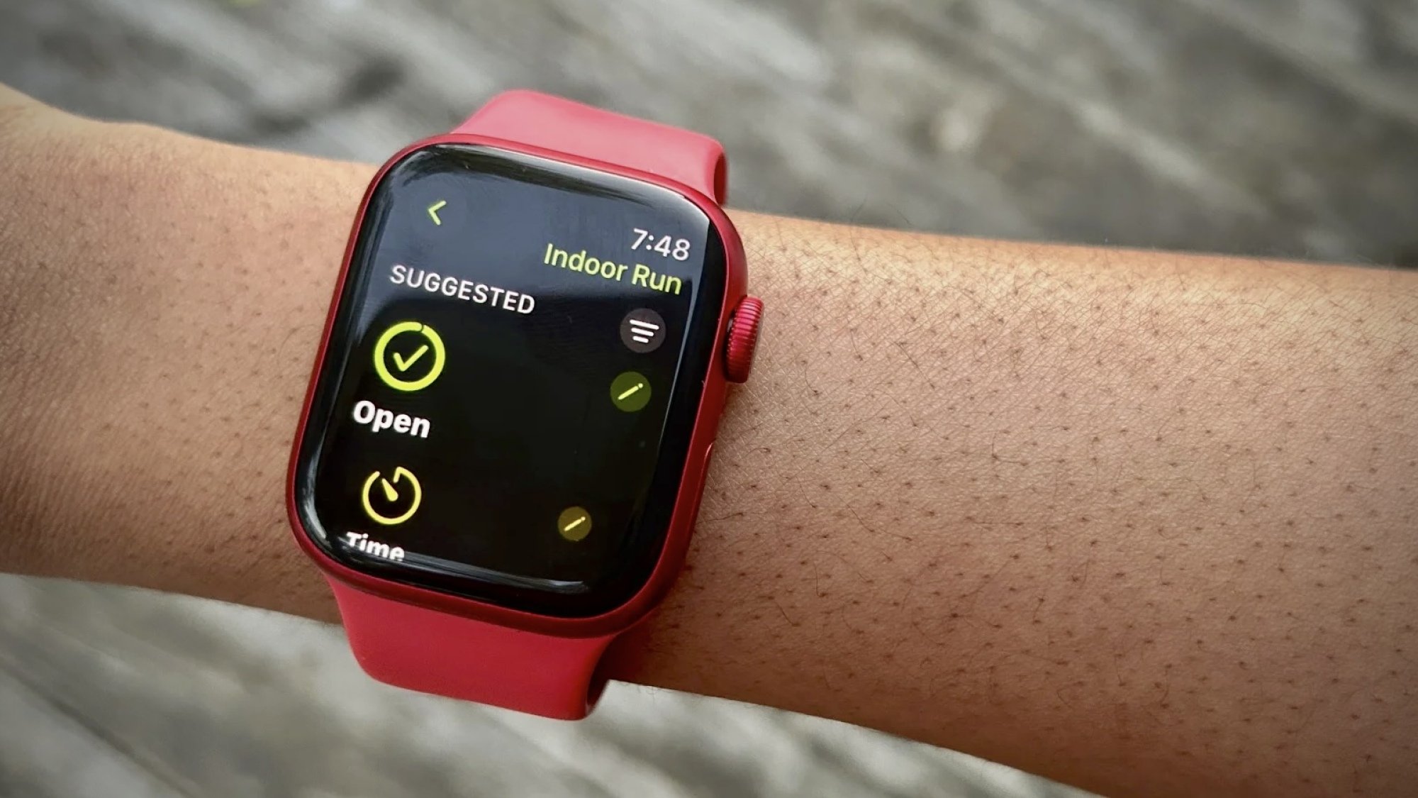 Apple Watch Series 9 on woman's wrist