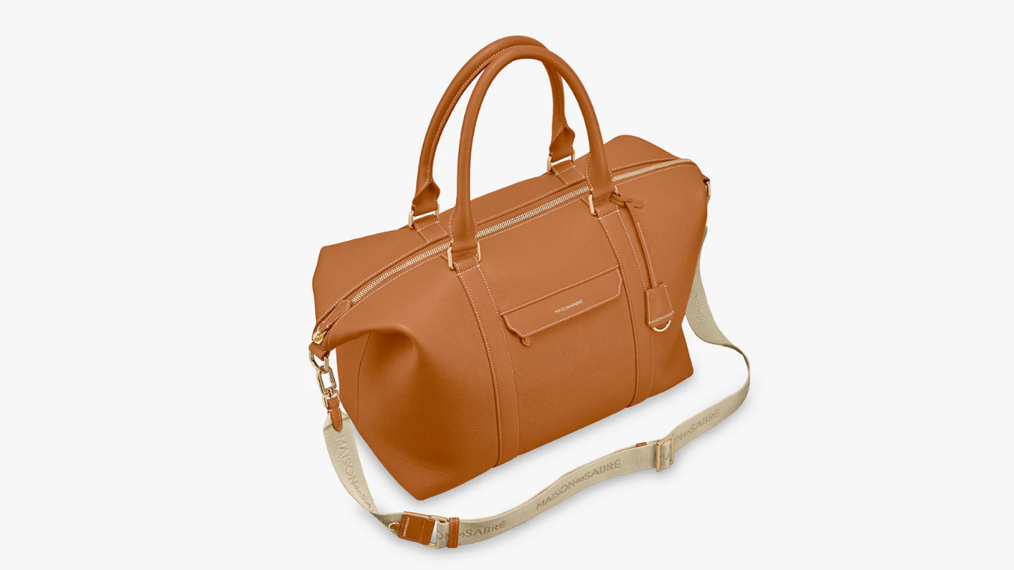 The MAISON de SABRÉ Weekender Bag.