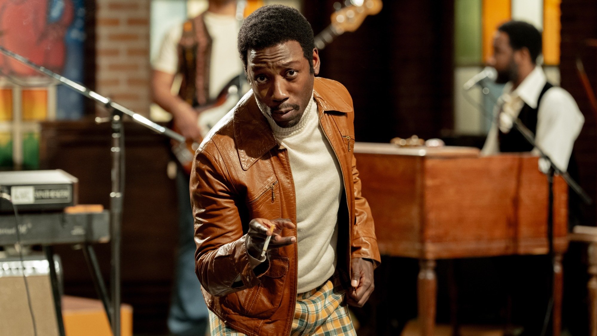 Lamorne Morris as Garrett Morris in "Saturday Night."