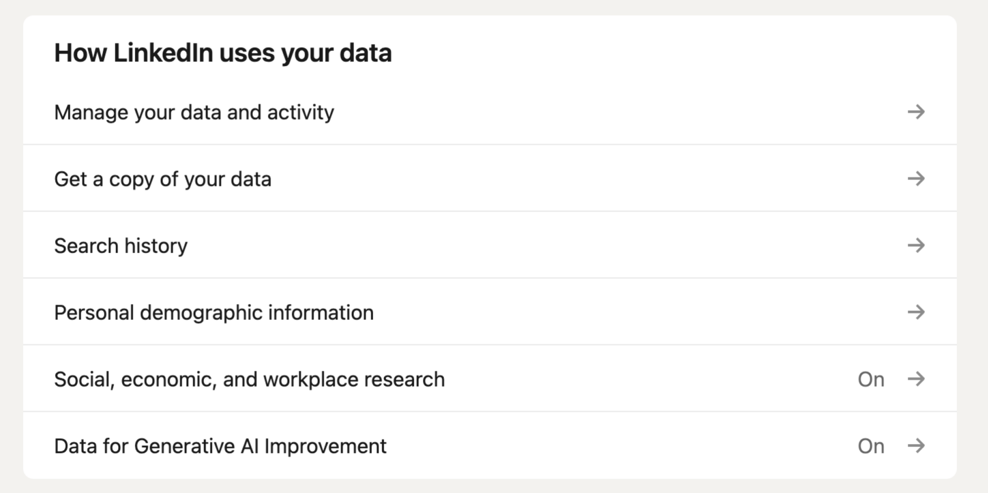 LinkedIn Generative AI settings how to