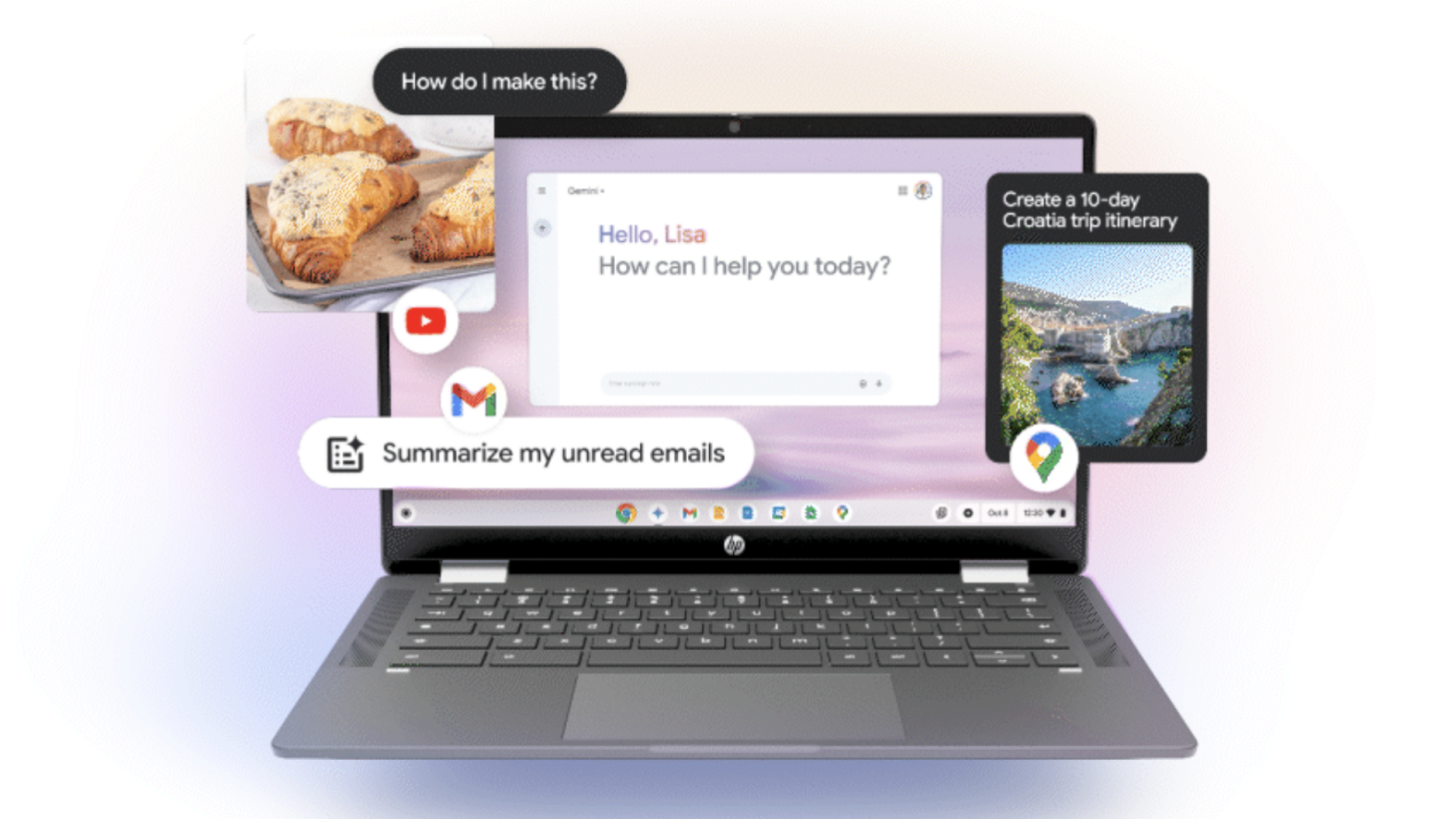 Google promo image for Chromebook Plus